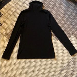Halogen Long Sleeve Black Turtleneck
